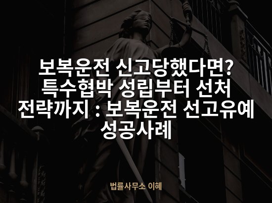 보복운전 신고당했다면? 특수협박 성립부터 선처 전략까지 : 보복운전 선고유예 성공사례